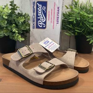 Skechers Granola Two Strap Luxe Foam Sandals